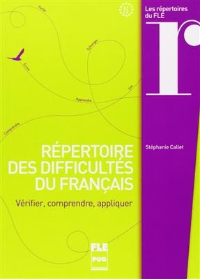 کتاب زبان فرانسه Repertoire des difficultes du francais
