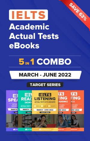مجموعه پنج جلدی اکچوال تست {IELTS (Academic) 5 in 1 Actual Tests (March – June 2022) [Listening + Speaking + Reading