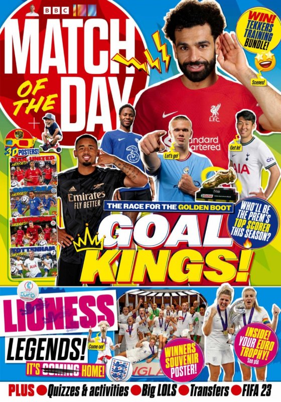 کتاب مجله انگلیسی مچ اف د دی  Match of the Day - 10 August 2022