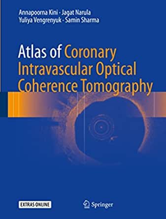 کتاب زبان اطلس اف کورونری اینتراوسکولار اپتیکال  Atlas of Coronary Intravascular Optical Coherence Tomography
