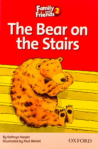 کتاب داستان انگلیسی فمیلی اند فرندز خرس روی پله ها Family and Friends Readers 2 The Bear on the Stairs