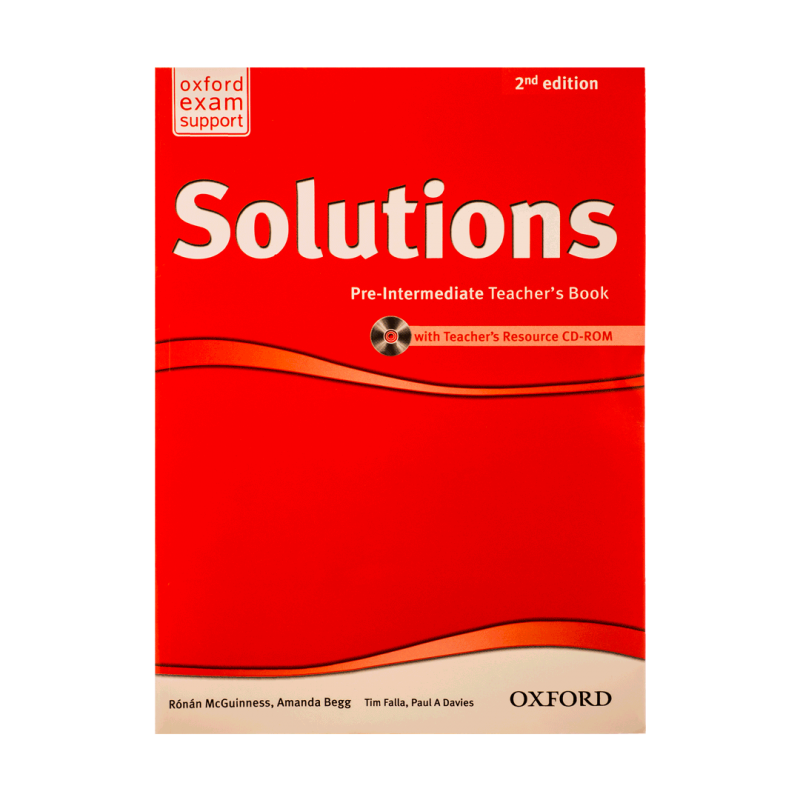 کتاب معلم نیو سولوشنز پری اینترمدیت  ویرایش دوم New Solutions Pre Intermediate Teachers Book