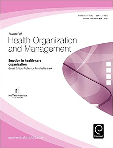 کتاب زبان اموشن این هلث کر ارگانیزیشن  Emotion in Health Care Organization
