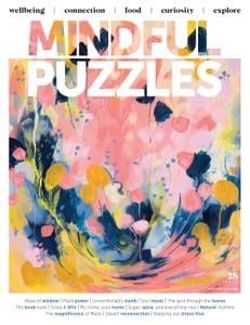 کتاب مجله انگلیسی مایندفول پازلز  Mindful Puzzles - Issue 28, 2022