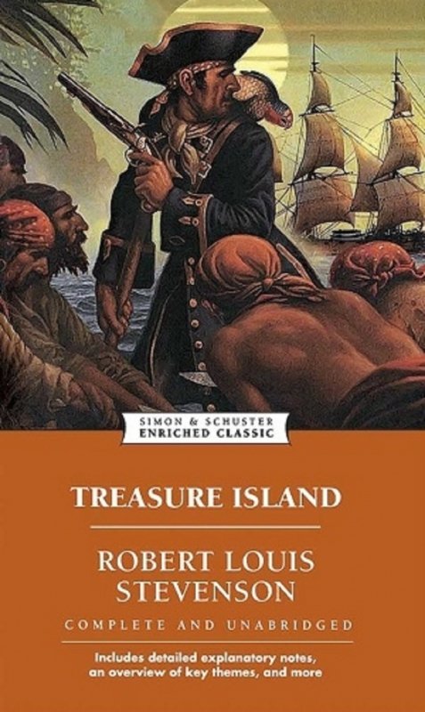1 کتاب رمان انگلیسی جزیره گنج Treasure Island