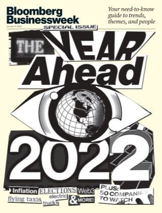 کتاب مجله انگلیسی بلومبرگ بیزینس ورک یوروپ  Bloomberg Businessweek Europe - January 17, 2022