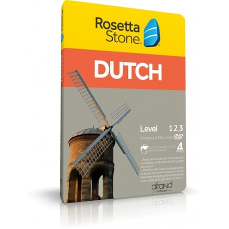 خودآموز زبان هلندی رزتا استون افرند  ROSETTA STONE DUTCH