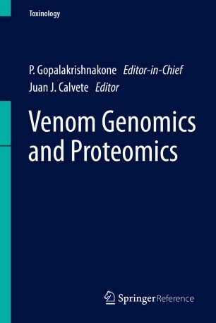 کتاب زبان ژنومیکس زهر و پروتئومیکس Venom Genomics and Proteomics