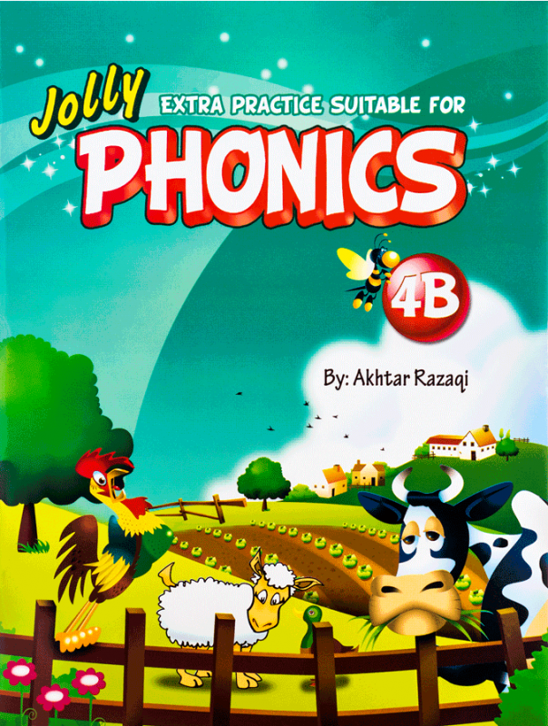 کتاب زبان اکسترا پرکتیس سوتبل فور فونیکس Extra Practice Suitable for Phonics 4B