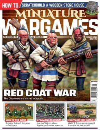 کتاب مجله انگلیسی مینیچر وار گیمز  Miniature Wargames - Issue 466, February 2022