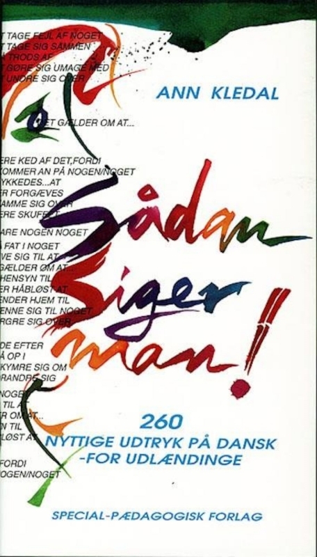 کتاب دانمارکی SADAN SIGER MAN