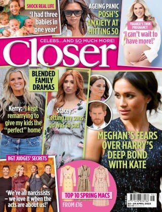 کتاب مجله انگلیسی کلوزر یوکی  Closer UK - Issue 1002, April 23/29 2022