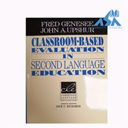Classroom-Based Evaluation in Second Language Education 