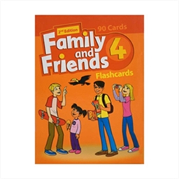 Flash Cards Family and Friends 4 2nd