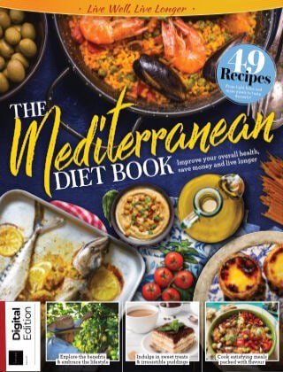 کتاب مجله انگلیسی لیو ول لیو لانگر  Live Well, Live Longer - The Mediterranean Diet, Issue 7, 2021
