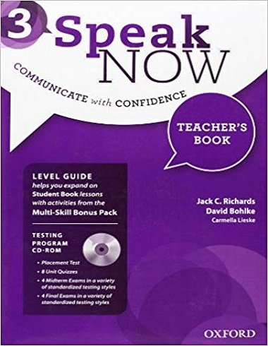 کتاب معلم اسپیک نو Speak Now 3 Teachers book
