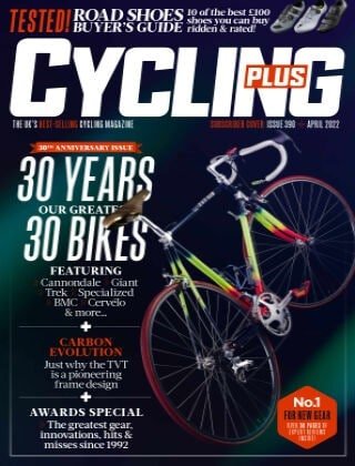 کتاب مجله انگلیسی سایکلینگ پلاس یوکی  Cycling Plus UK - Issue 390, April 2022