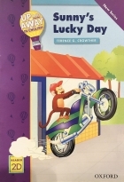 کتاب زبان آپ اند اوی این انگلیش روز شانس سانی Up and Away in English. Reader 2D: Sunny’s Lucky Day