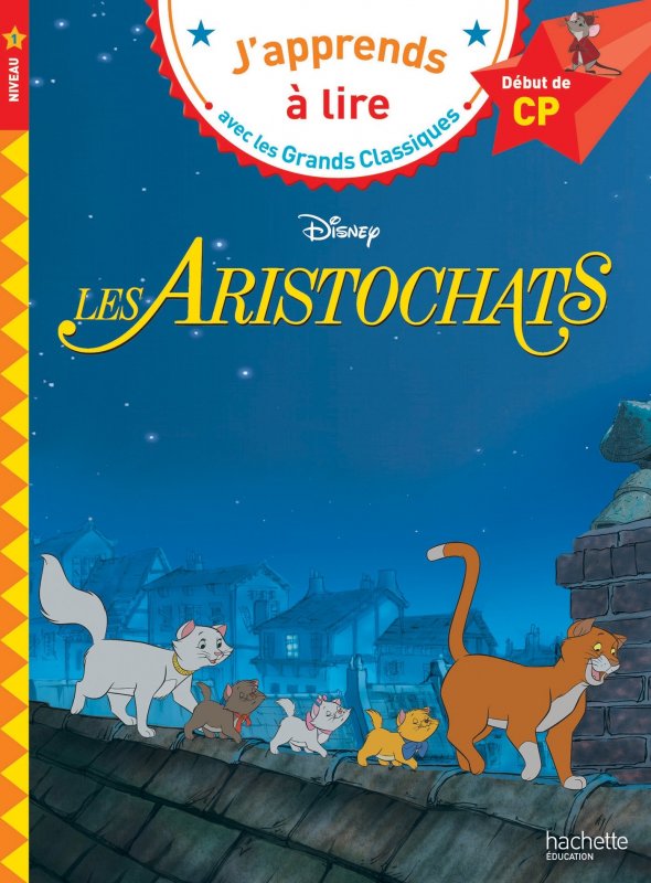 کتاب داستان فرانسوی اریستوکات ها Les Aristochats CP Niveau 1
