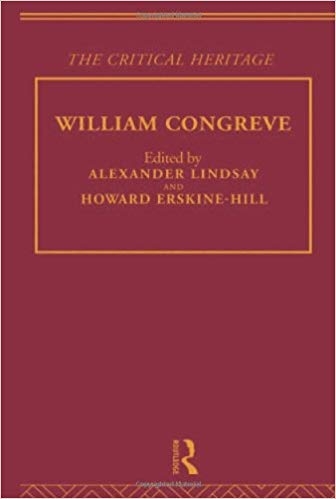 کتاب زبان  ویلیام کنگرو William Congreve The Critical Heritage The Collected Critical Heritage