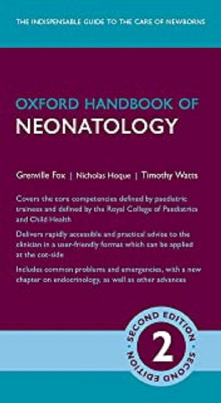 کتاب آکسفورد هندبوک اف نیونیتولوژی &nbsp;Oxford Handbook of Neonatology 2nd Edition2017