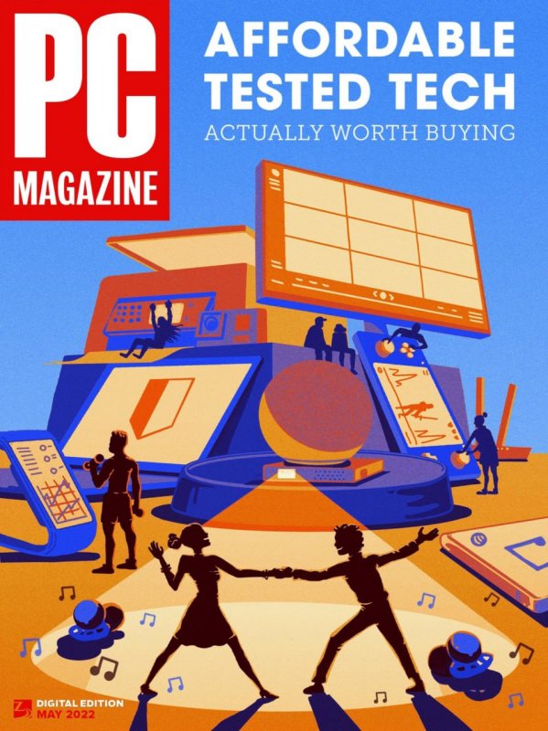 کتاب مجله انگلیسی پی سی مگزین  PC Magazine - May 2022