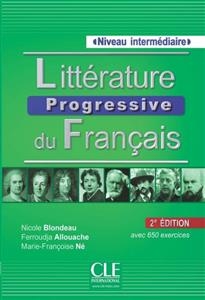 کتاب زبان فرانسه لیتریچر پروگرسیو Litterature progressive du français - intermediaire - 2eme edition