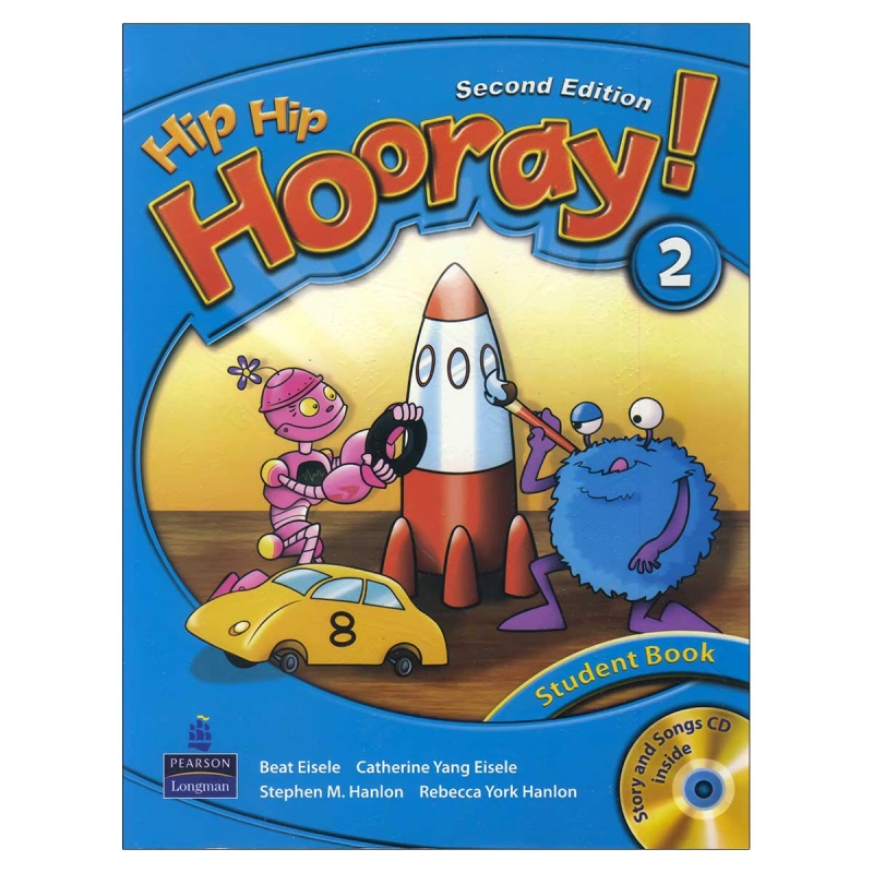 کتاب هیپ هیپ هورای ویرایش دوم Hip Hip Hooray 2 Student Book & Workbook 2nd Edition