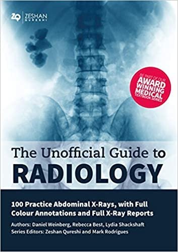 کتاب پزشکی د ان افیشیال گاید تو رادیولوژی  The Unofficial Guide to Radiology: 100 Practice Abdominal X Rays with Full Colour Ann
