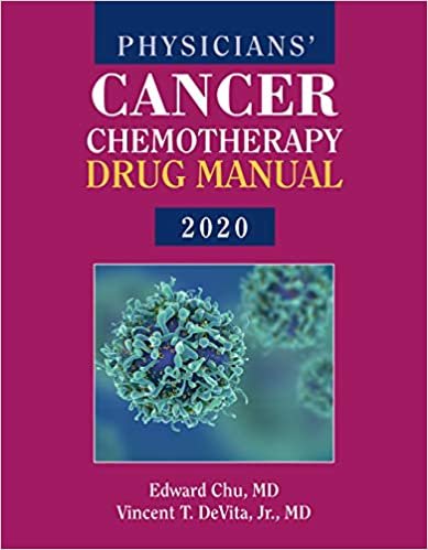 کتاب فیزیشنز&nbsp;کانسر کیموتراپی دراگ منیوال Physicians' Cancer Chemotherapy Drug Manual 2020 20th Edition