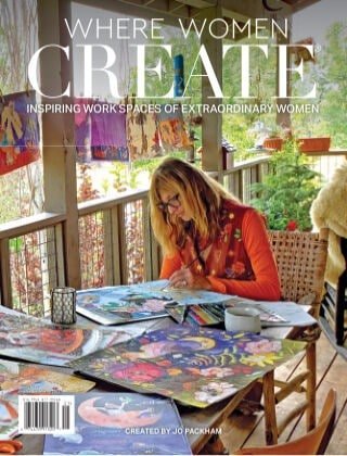 کتاب مجله انگلیسی ور ویمن کرییت  Where Women Create - Spring 2022