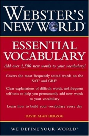 کتاب زبان وبسترز نیو ورد اسنشیال وکبیولری Webster's New World Essential Vocabulary for SAT and GRE