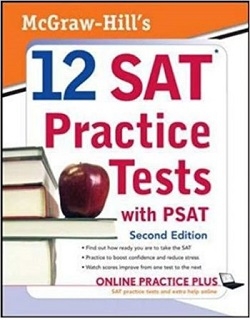 کتاب 12 اس ای تی پرکتیس تستس McGraw Hill’s 12 SAT Practice Tests