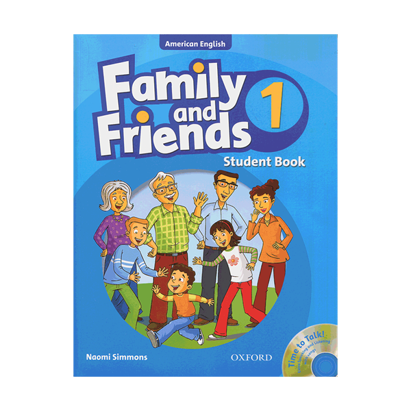 کتاب امریکن فمیلی اند فرندز ویرایش قدیم American Family and Friends 1