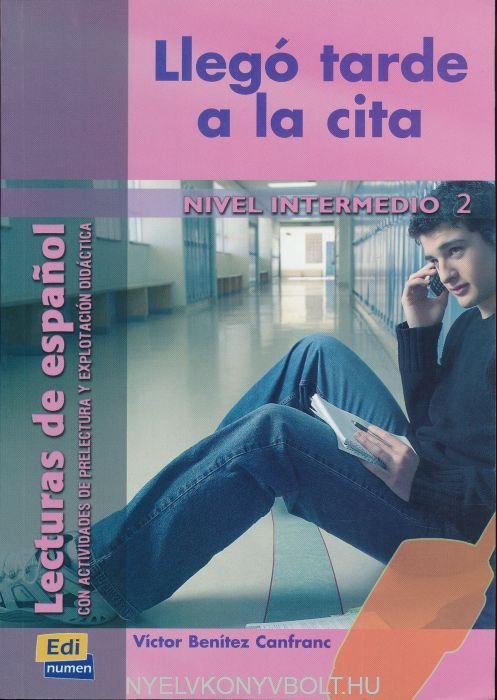 کتاب زبان داستان اسپانیایی Llego tarde a la cita INTERMEDIO 2