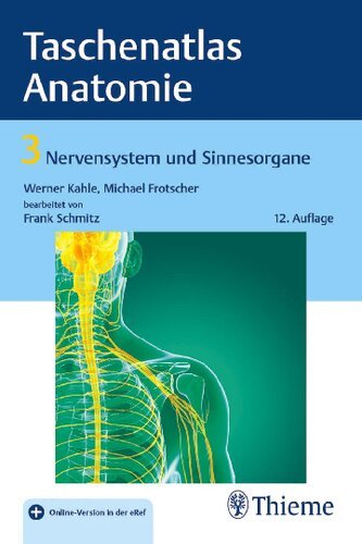 کتاب زبان پزشکی المانی Taschenatlas Anatomie, Band 3: Nervensystem und Sinnesorgane