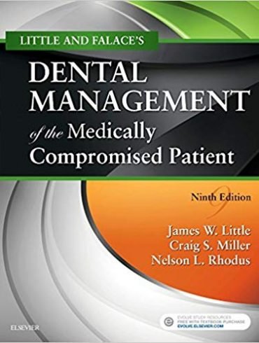 کتاب دنتال منیجمنت  Little and Falace's Dental Management of the Medically Compromised Patient 9th Edition 2018