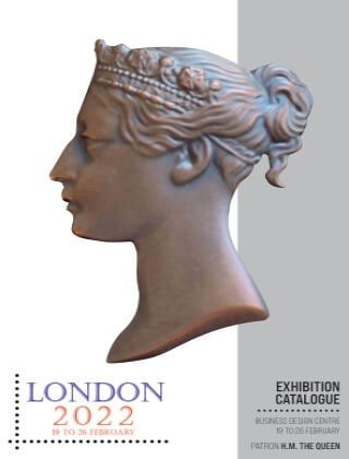 کتاب مجله انگلیسی اگزیبیشن کاتالوگ  Exhibition Catalogue - London 2022, 19/26 February 2022