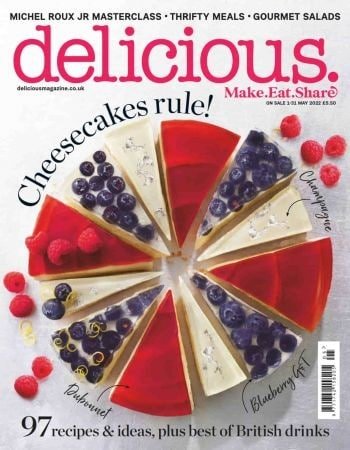 کتاب مجله انگلیسی دلیشس یوکی  Delicious UK - May 2022