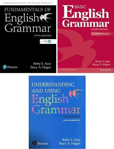 مجموعه سه جلدی گرامر انگلیسی بتی آذر ENGLISH GRAMMAR Betty Azar