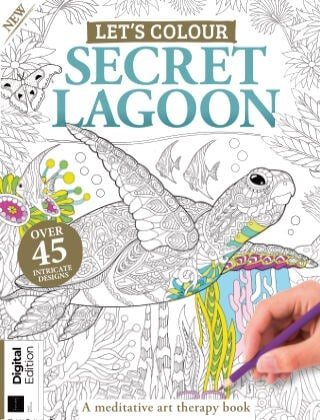 کتاب مجله انگلیسی لتس کالر  Let's Colour - Secret Lagoon, 1st Edition 2022