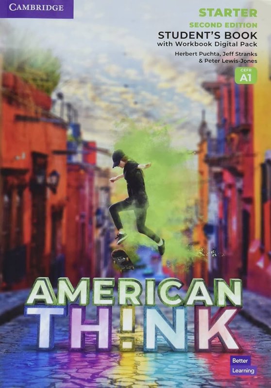 کتاب زبان امریکن تینک استارتر ویرایش دوم American Think Starter St+wb 2nd Edition
