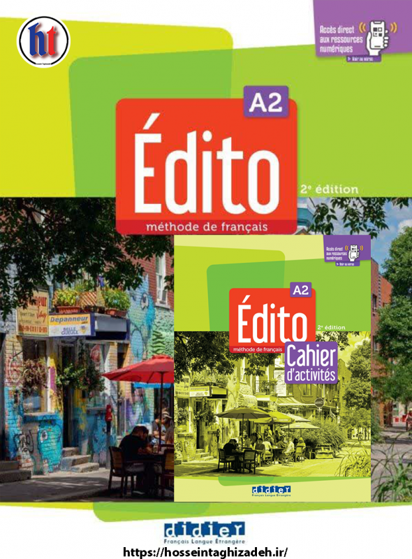 کتاب فرانسوی ادیتو ویرایش جدید Edito niv A2 2e edition