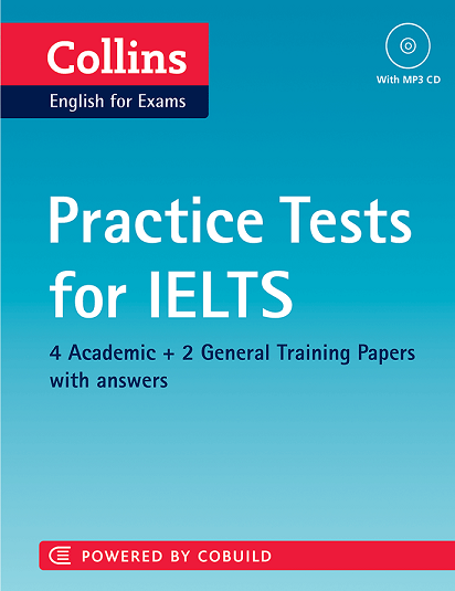 کتاب زبان کالینز پرکتیس تستس فور آیلتس Collins Practice Tests for IELTS