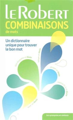 کتاب دیکشنری فرانسوی ل روبرت Le Robert Dictionnaire des combinaisons de mots