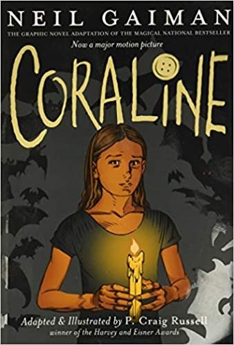 کتاب رمان انگلیسی کورالین Coraline Graphic Novel( چاپ رنگی مصور )