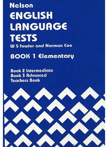 کتاب زبان نلسون انگلیش لنگویج تستس  Nelson English Language Tests