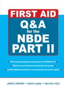 کتاب زبان فرست اید کیو اند ای فور د ان بی دی ایی FIRST AID Q&A for the NBDE PART II 2010