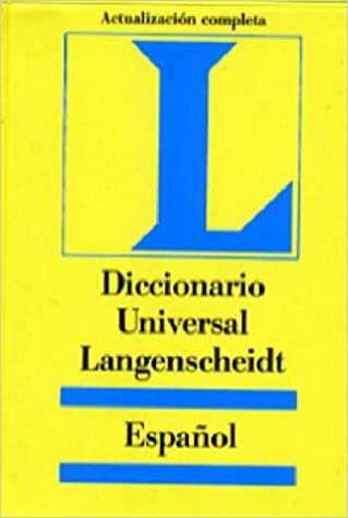 كتاب دیکشنری اسپانیایی Diccionario universal Langenscheidt Español