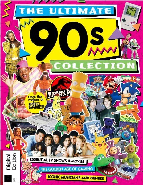 کتاب مجله انگلیسی د التیمیت  The Ultimate 90s Collection - 4th Edition 2022